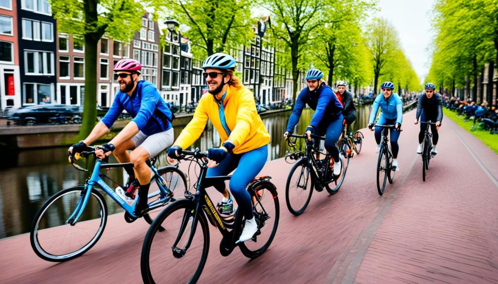 Amsterdam cycling