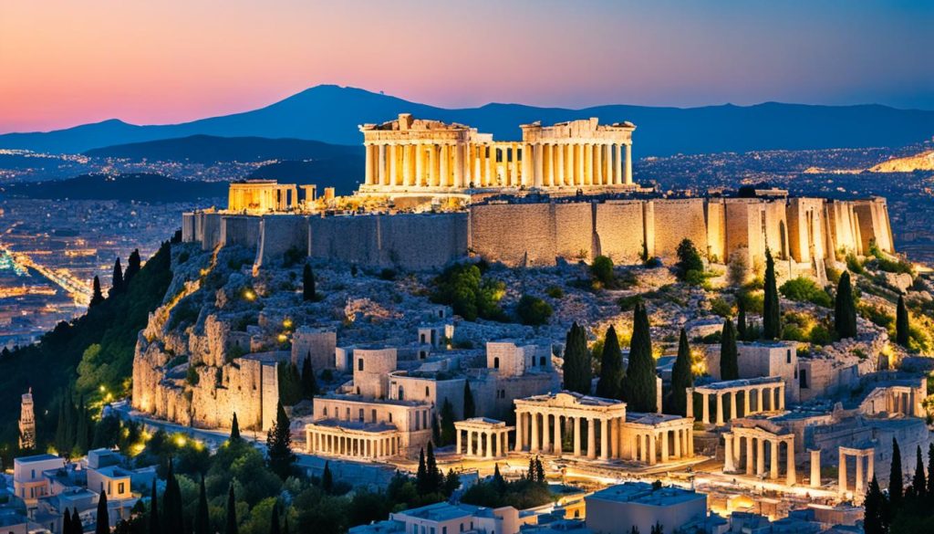 Athens landmarks