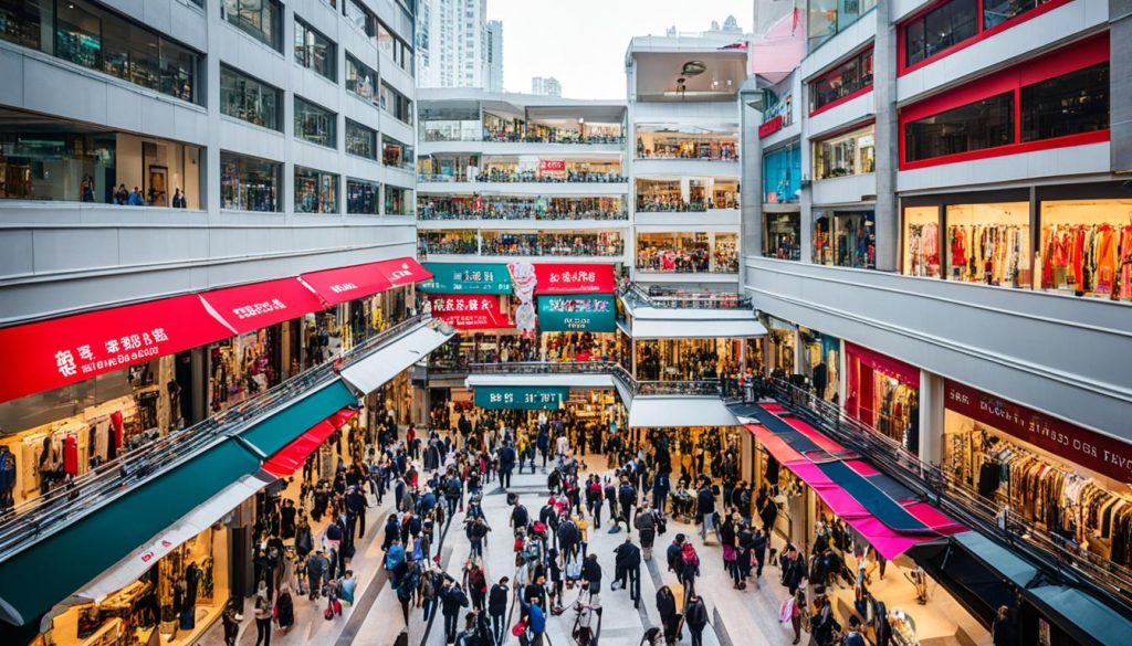 Boutique shopping in Hong Kong