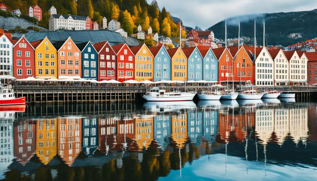 Bryggen in Bergen, Norway