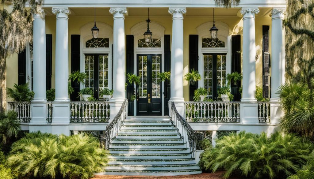 Charleston antebellum mansion