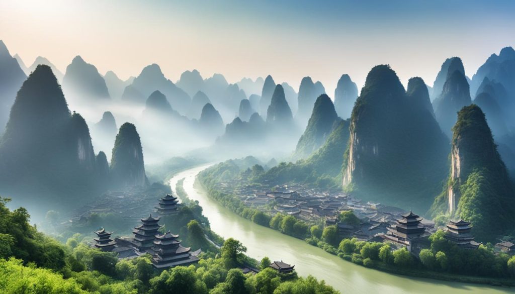 China natural UNESCO sites