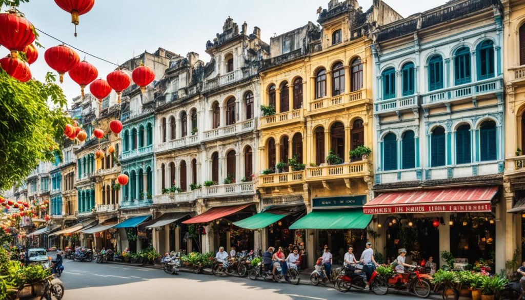 French Colonial architecture in Hanoi