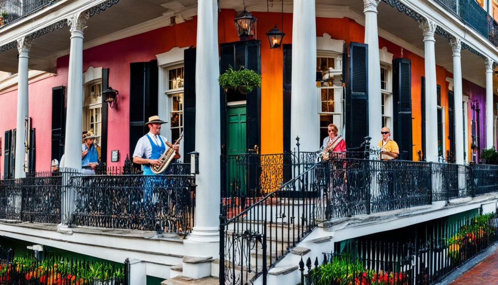 French Quarter in New Orleans