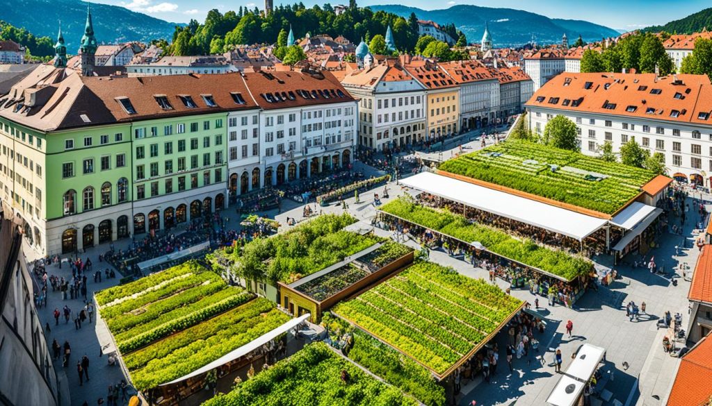 Ljubljana's sustainable initiatives