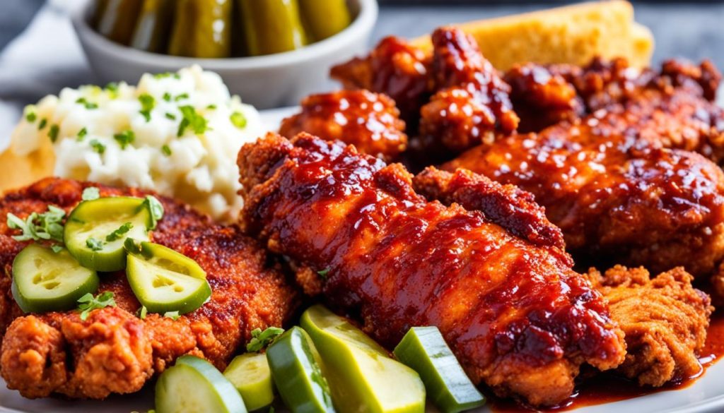 Nashville hot chicken