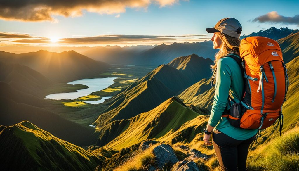 New Zealand backpacker