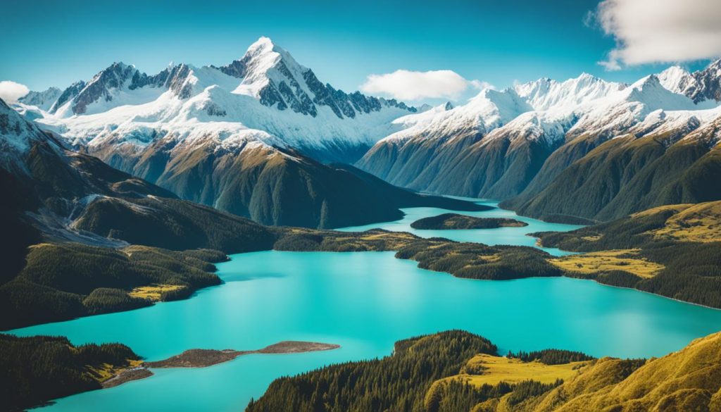 New Zealand landscapes