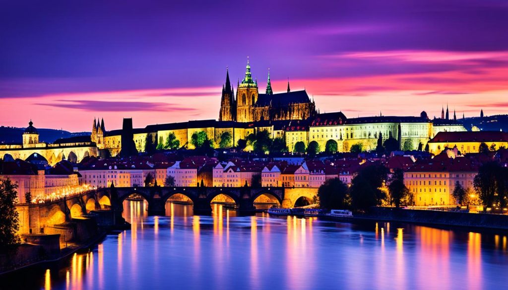 Prague skyline