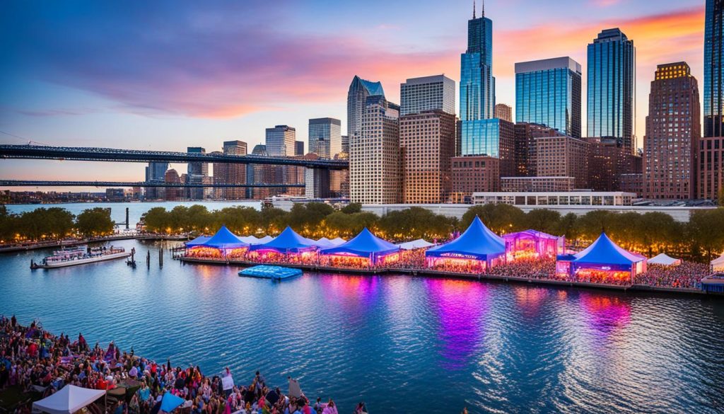 Riverfront music festivals