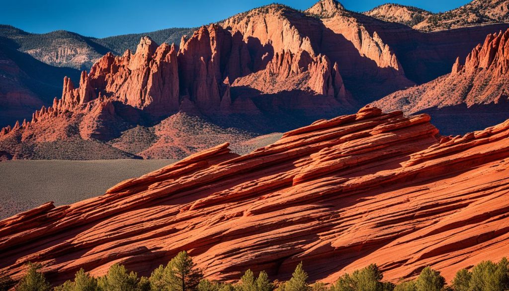 Sedona red rock formations