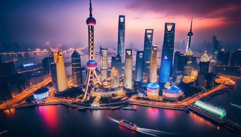 Shanghai skyline