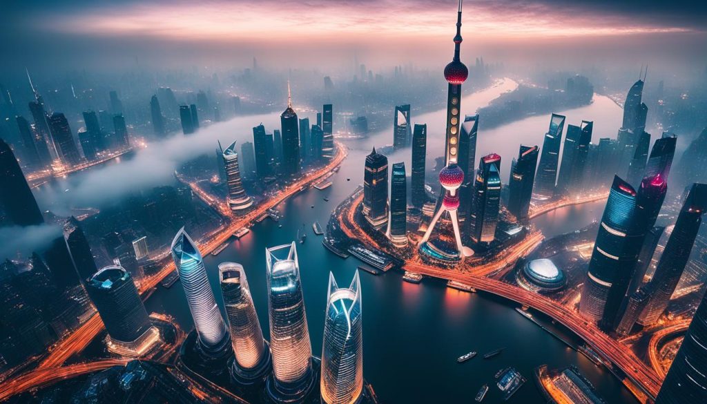 Shanghai skyline