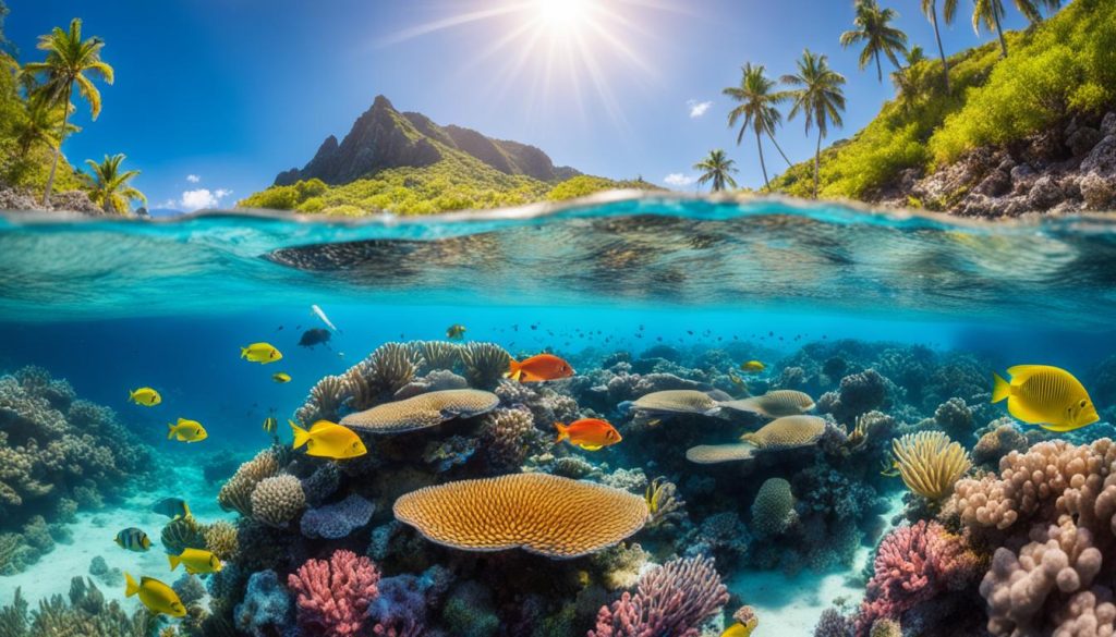 Snorkeling in Bora Bora