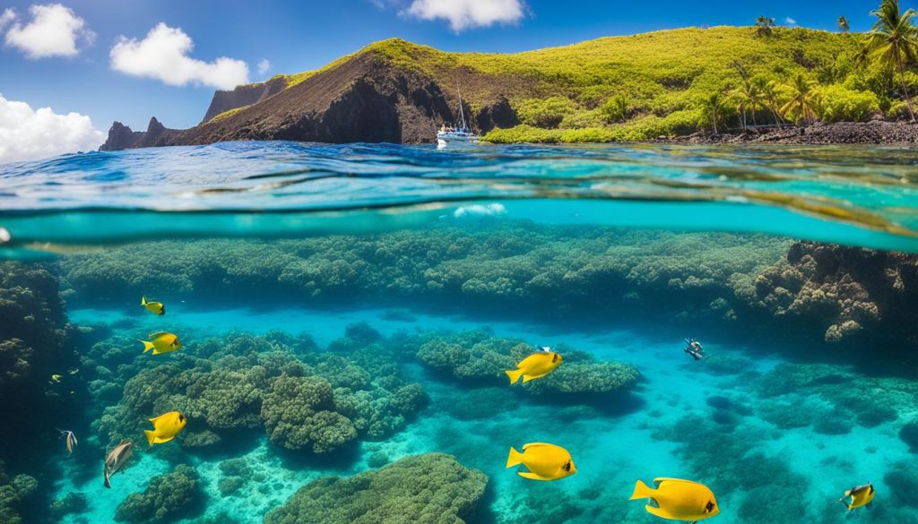 Snorkeling in Samoa