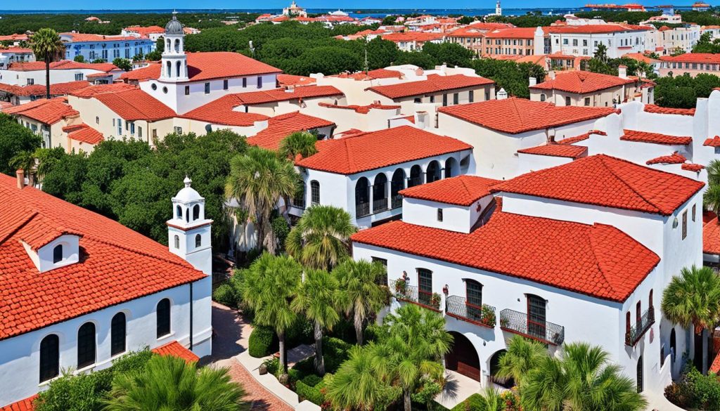 Spanish colonial architecture in St. Augustine