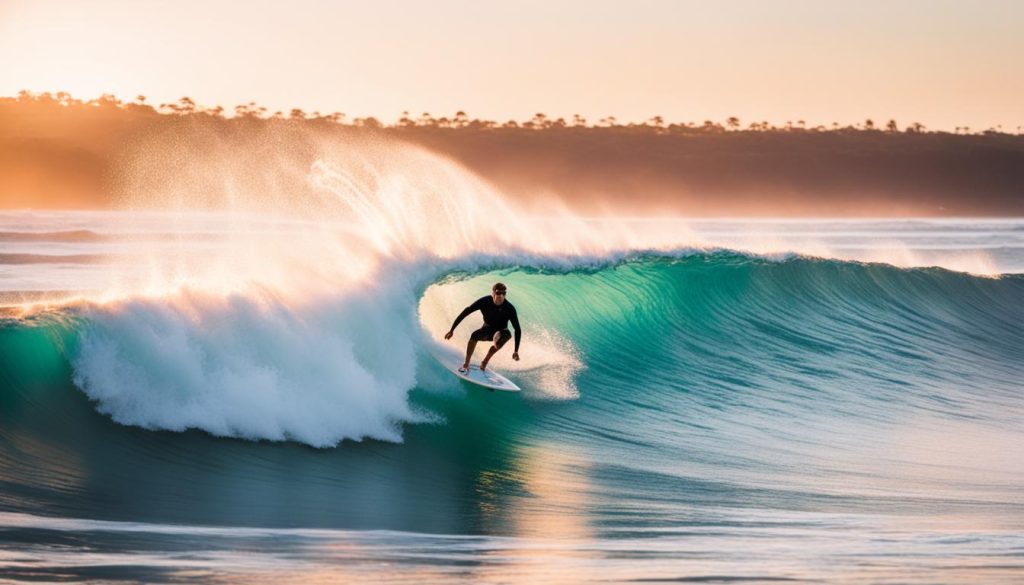 Surfer in Australia