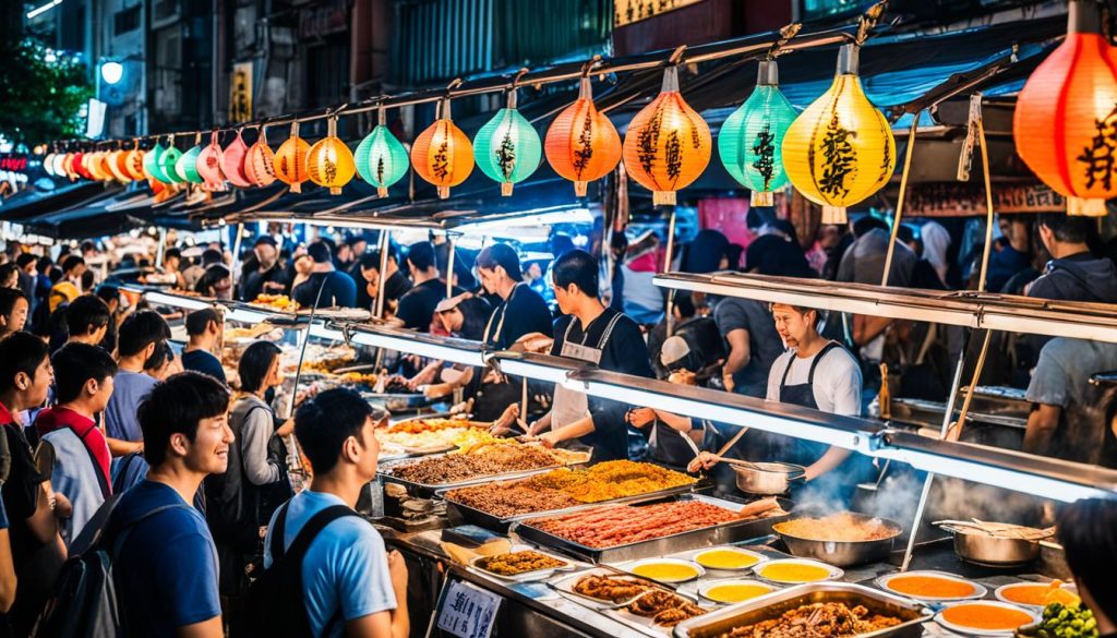 Taiwan night market