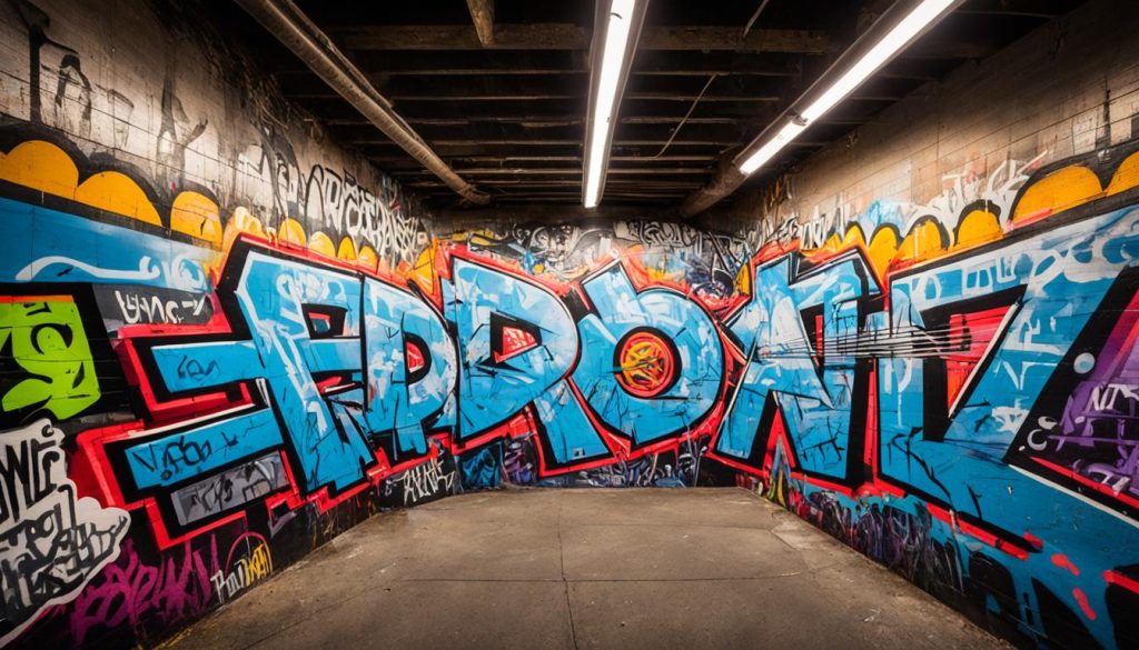 The Freedom Tunnel graffiti art