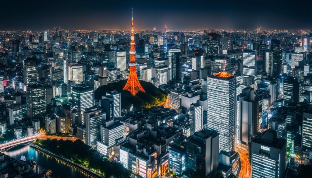 Tokyo skyline