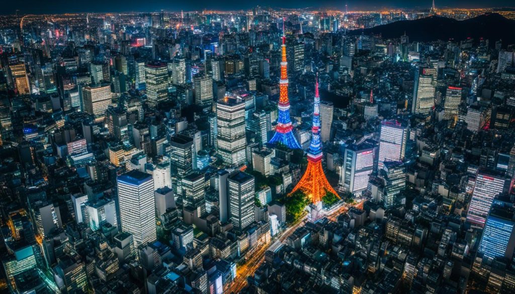 Tokyo skyline