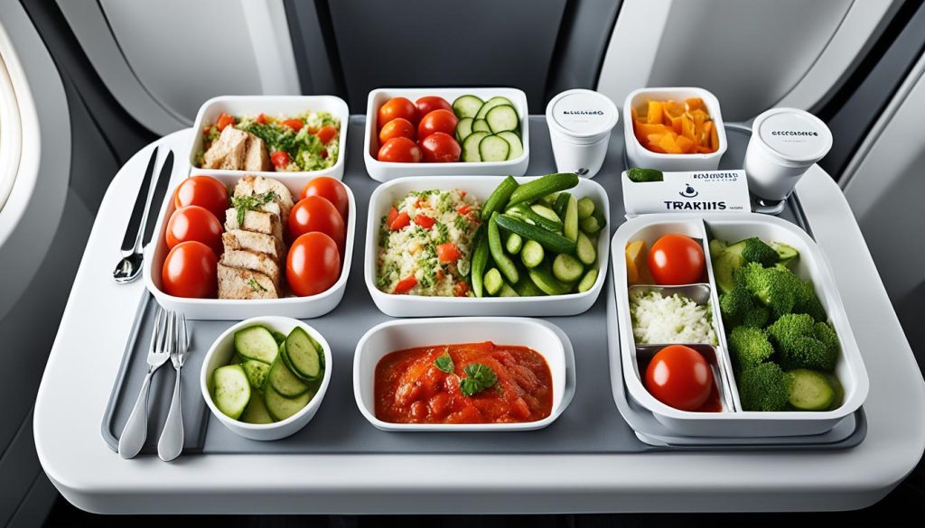 Turkish Airlines in-flight meals