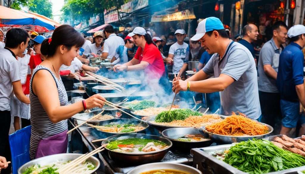 Vietnamese street food in Ho Chi Minh City