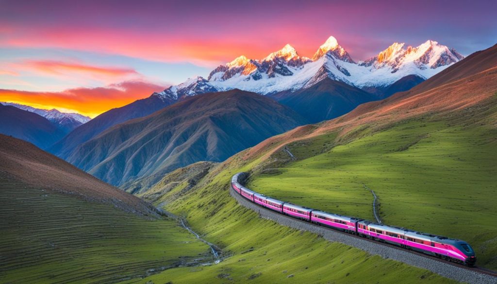 scenic train journeys in Peru