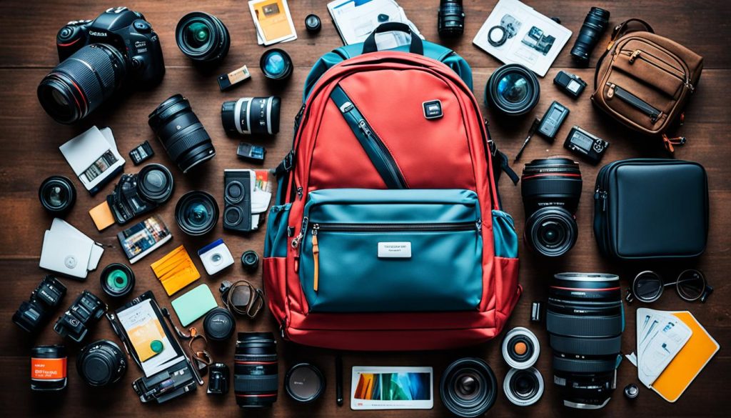 travel photography gear