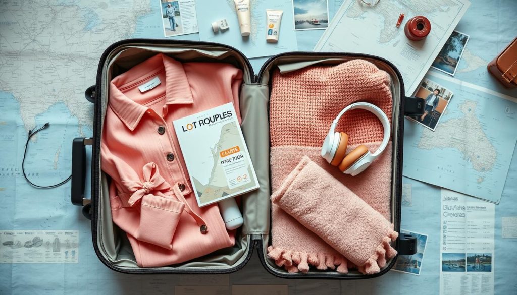 Packing essentials for couples