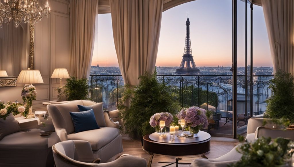 Paris romantic hotels