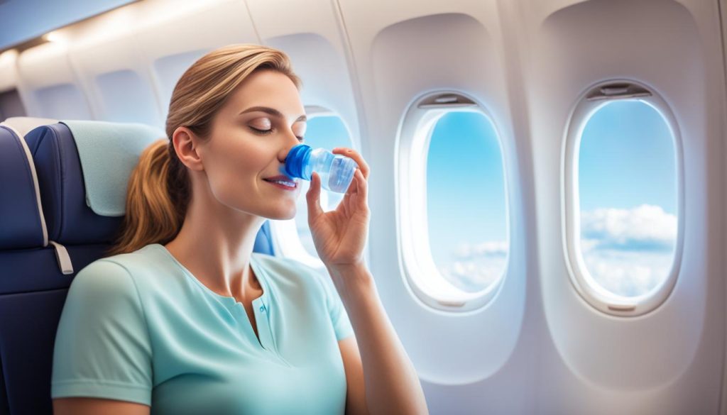 in-flight hydration