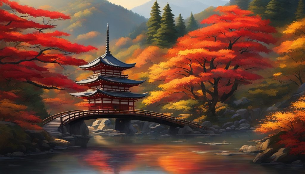 japan fall foliage