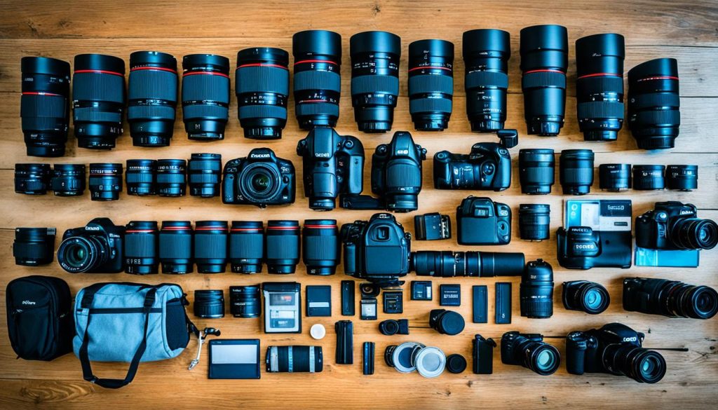 travel photography gear