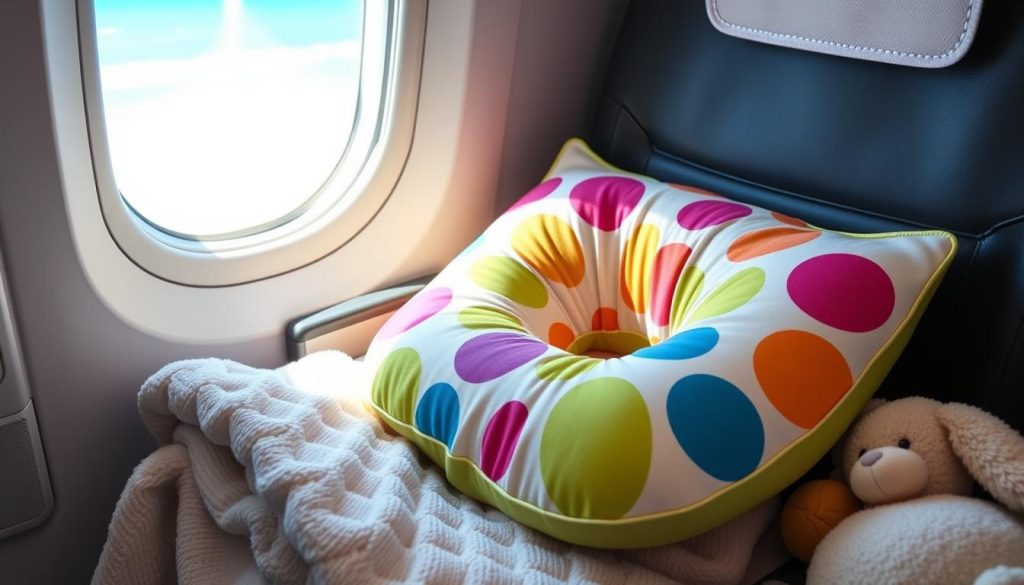 Boppy pillow for travel