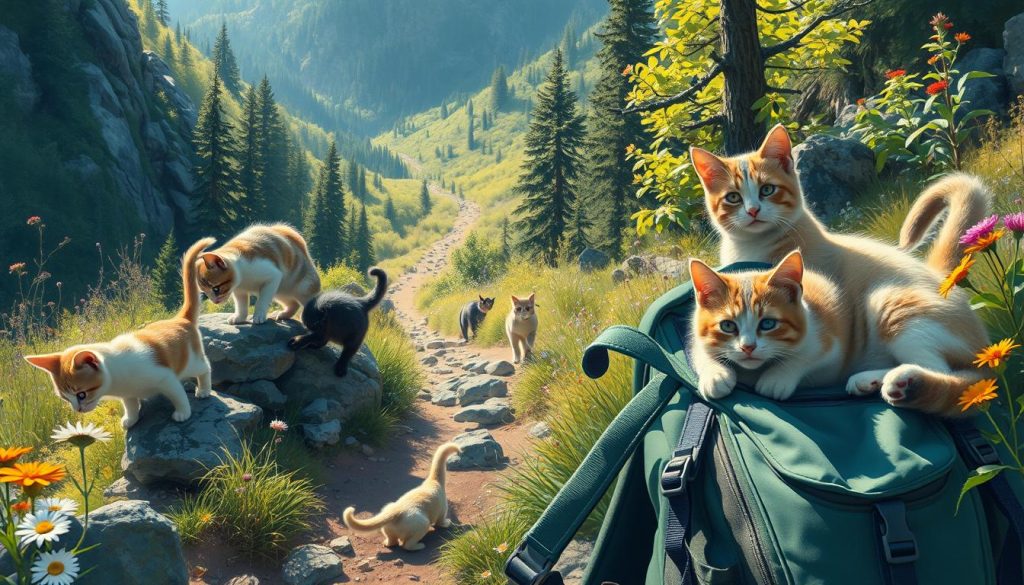 Hiking with Cats