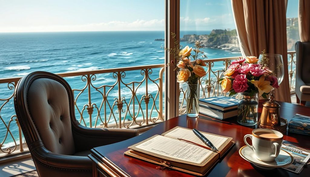 Luxury travel writing