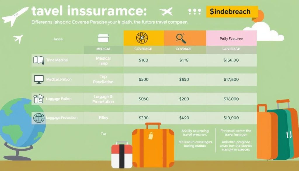 Travel insurance plan comparison