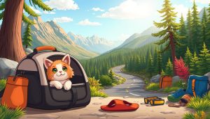 how to travel with a cat