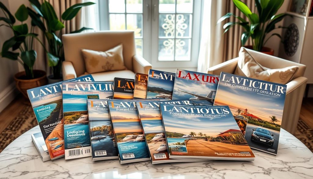 luxury travel magazines